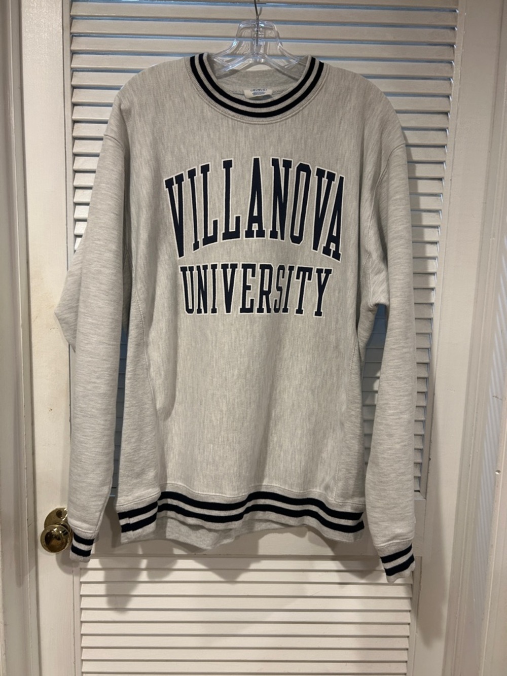 Villanova University Champion Reverse Weave Sweatshirt